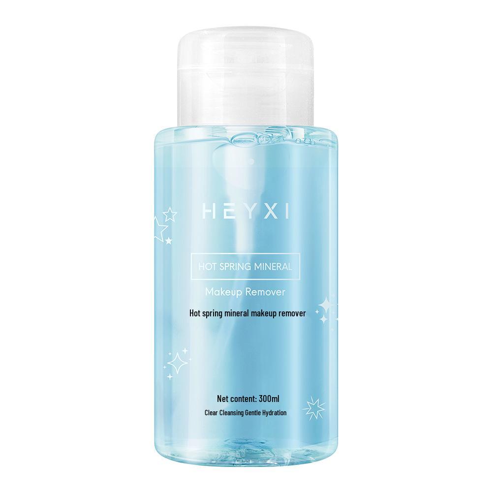 HEYXI Han Yuanyi Press-Type Mineral Makeup Remover for Eye and Lip, 300ml - Gentle, Deep Cleansing