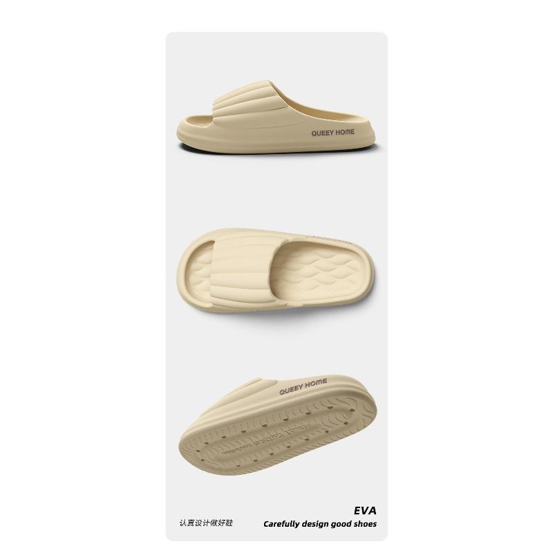 Couple EVA Slippers For Women & Men, Non-Slip Indoor Home Bathroom Shoes, Summer Outdoor Casual Slides