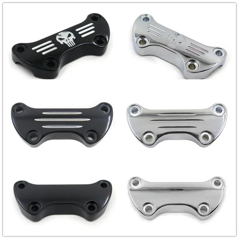 Motorcycle Parts Smooth Handlebar Clamp Riser For Harley Davidson 74-06 XL FX FXR FX Dyna FX Softail