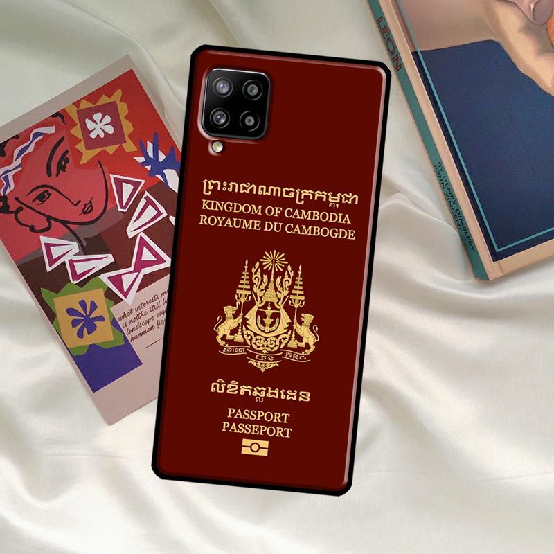 Cambodia Flag Case For Samsung Galaxy A52 A32 A12 A33 A06 A16 A26 A36 A56 A15 A53 A13 A34 A54 A14 A35 A55