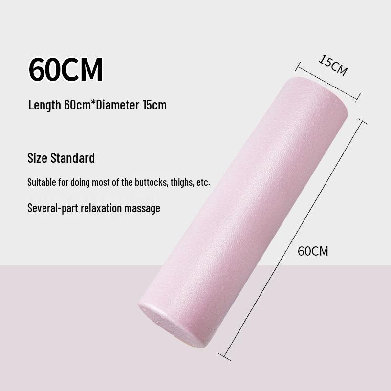 Smooth Foam Roller: Yoga Column for Muscle Relaxation, Leg Slimming, and Back Stretching