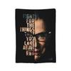 Rest in Power  Ruth Bader Ginsburg  Blankets Flannel Textile Decor  Portable Super Warm Throw Blanket for Home Office Quilt