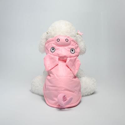 Dog Clothes, Pink Piglet Transformation Outfits, Pet Clothes, Cotton-padded Four-legged Autumn and Winter Pet Supplies