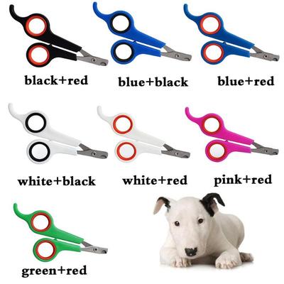 Tesoura para unhas de animais de estimação, pequenos animais, garra, aliciamento, tesoura para cachorro, gato, pássaro, coelho, 1 peça