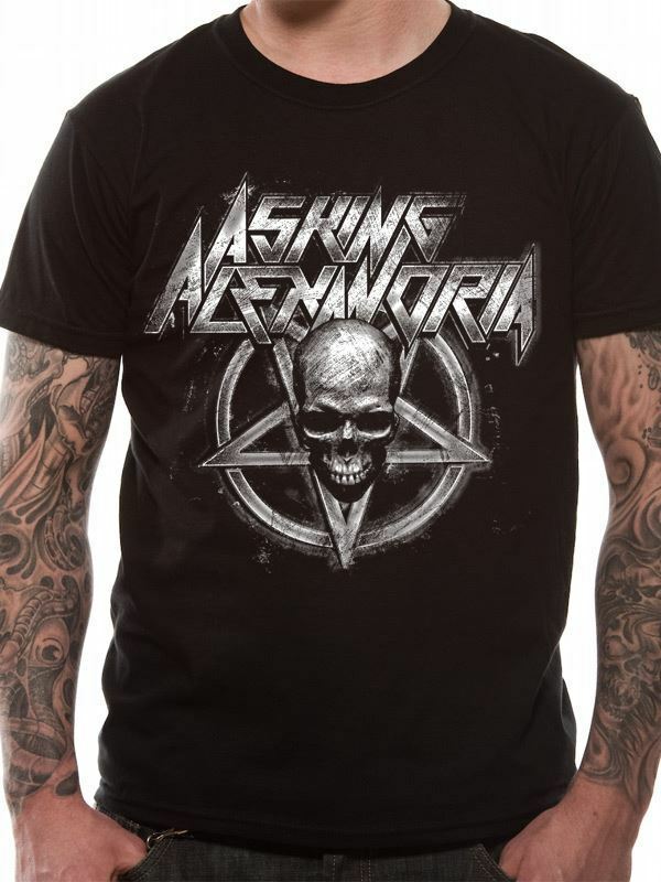 

** Asking Alexandria Death Metal T-shirt ** 4XL