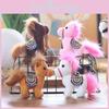 Animal Plush Toy Keychain Bag Charm 12in Soft Stuffed Pony Gift For Children