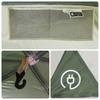 Car Tent for 4 Persons Green Waterproof