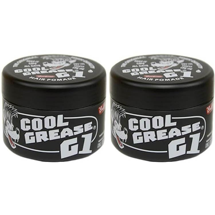 

[Set of 2] Sakamoto Koseido Cool Grease G1 Unscented 210g Super Hard Type + Original Logo Sticker Included