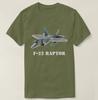 USA Army F22 Raptor Fighter Jet Unisex TShirt Short Sleeve Casual 100 Cotton ONeck Summer Tees