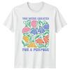 You Were Created For A Unisexs TShirt Floral Retro Inspirational