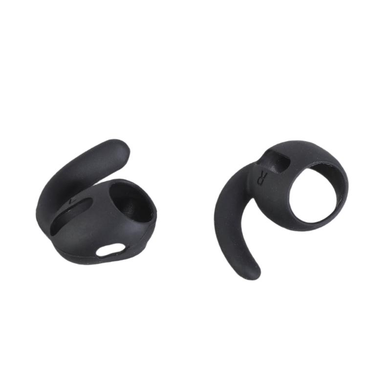 3Pairs Ear Hooks Ear Sleeves Caps For Earphones From Durability Silicone Earplugs Set Secure and Slip Resistant