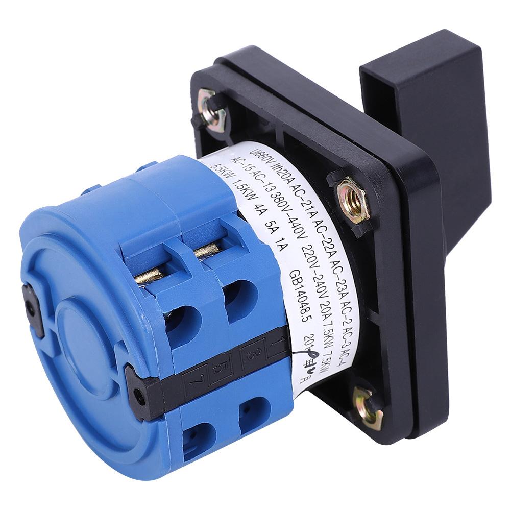5-Position  Rotary Cam Changeover Switch CA10 0-1-2-3-4