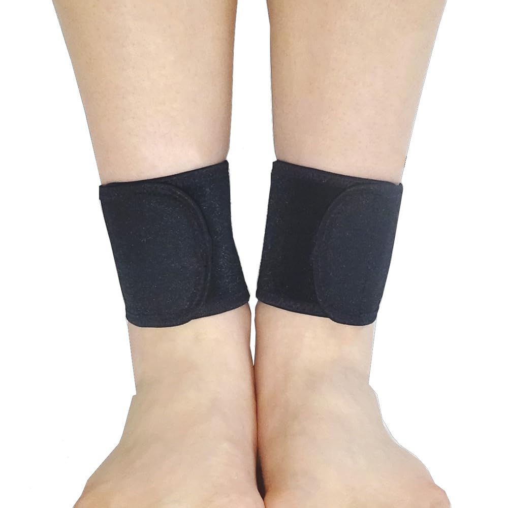 Kenbi Mirai Far Infrared Ankle Set of 2 for Both Black Support, Ankles,
