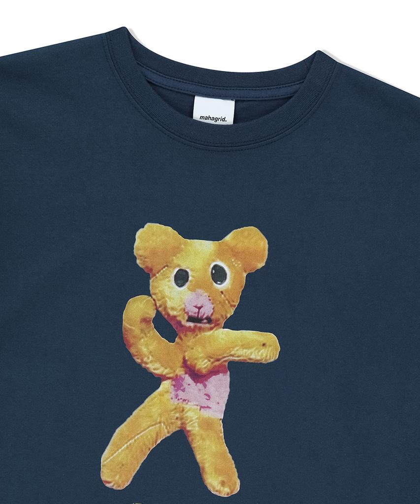 MAHAGRID Dancing Machine Tee Navy(Mg2Fmmt507A)