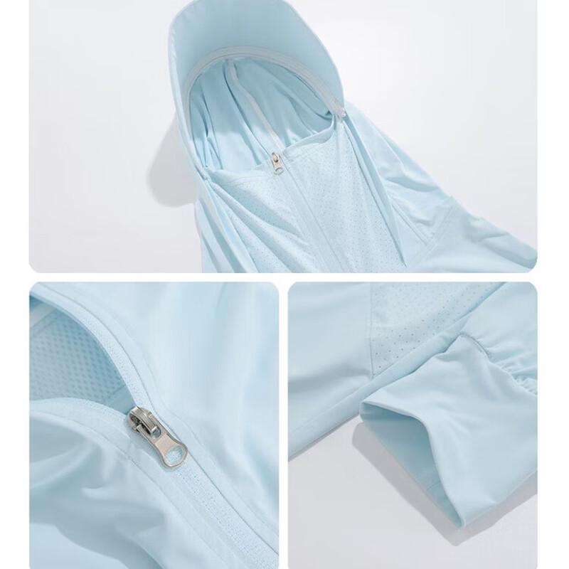 Kangbo Unisex UV Protection Ice Silk Hooded Jacket