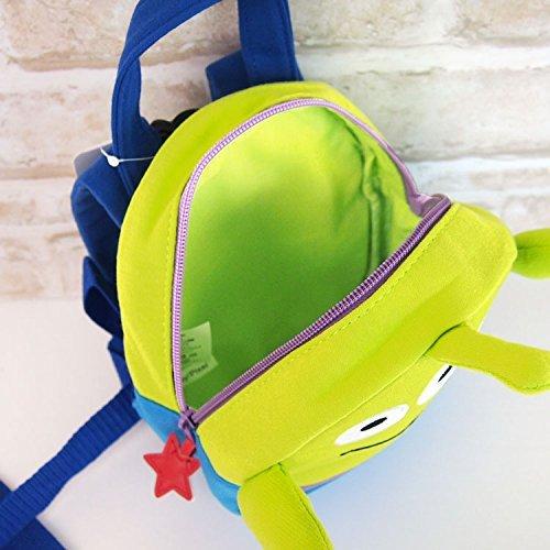 Skater Die-Cut Backpack, Sweatshirt Material with Harness, Alien, Disney Design, RNHD1