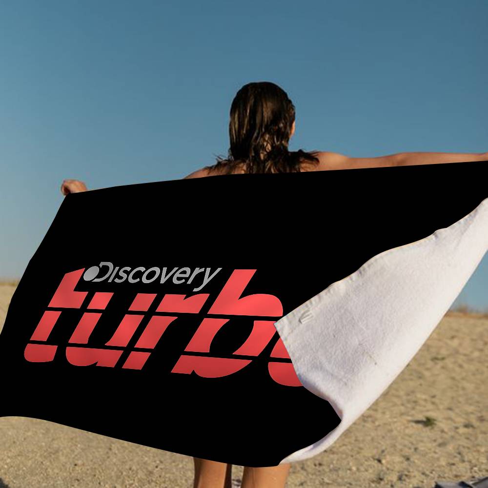 T-Turbo Logo Badetuch Mikrofaser Weich Wasserabsorbierend Atmungsaktiv Für Mädchen Kinder Dekorativ Cartoon Strandtuch