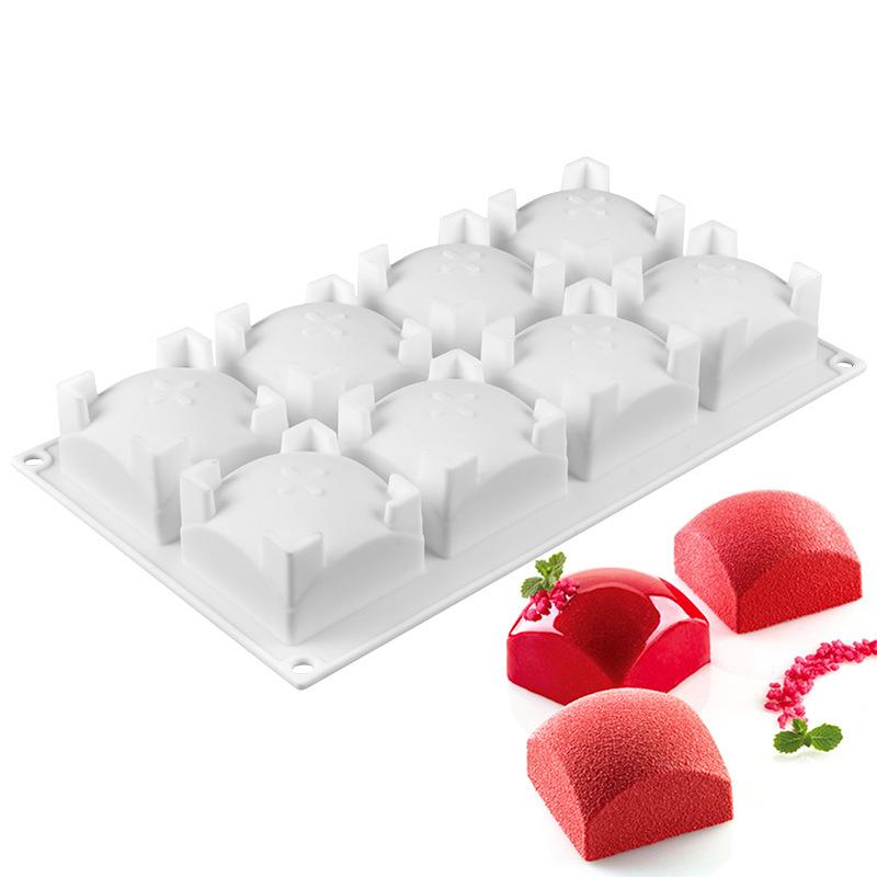 Fruit Silicone Cake Mold Heart Geometry Chocolate Ice Cube Biscuit Jelly Mould DIY Cloud Moon Pudding Baking Set Birthday Gifts
