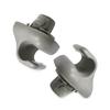 10PCS Sunvisor Holder Clip Clear Gray For Honda Civic CR-V For Accord Civic Viso