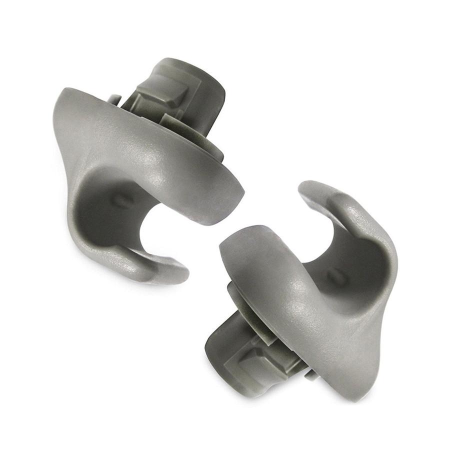 10PCS Sunvisor Holder Clip Clear Gray For Honda Civic CR-V For Accord Civic Viso