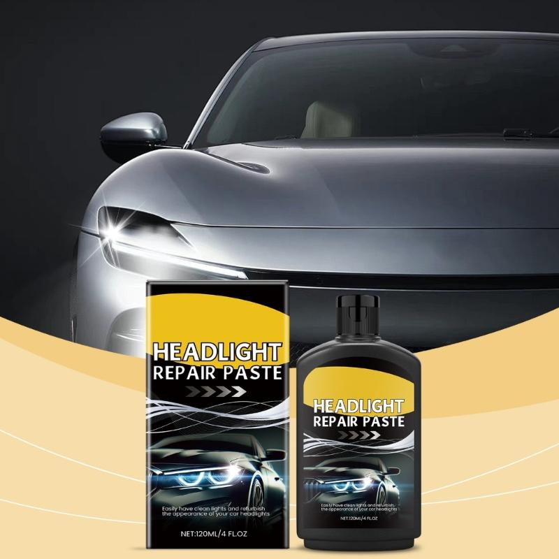 Headlight Care & Restoration Agent Easy To Use Formula Cleaning & Polishing for Oxidation Removal & Surfaces Protection
