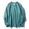 American Oversizet Shirt Long Sleeves Men's Cotton Fashion Brand Export Tail Order Cut Label Export Original Order Menswear Undershirt