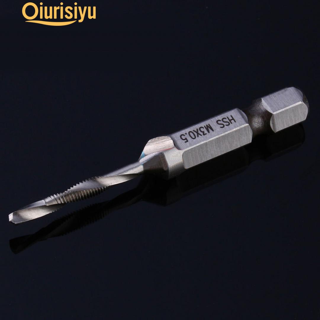 

Коническое сверло с шестигранным хвостовиком 1/4 дюйма M3 X 0.5