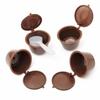 4pcs Refillable Coffee Capsules, Refills Over 200 Times, Reusable Coffee Pods for Dolce Gusto Brewers