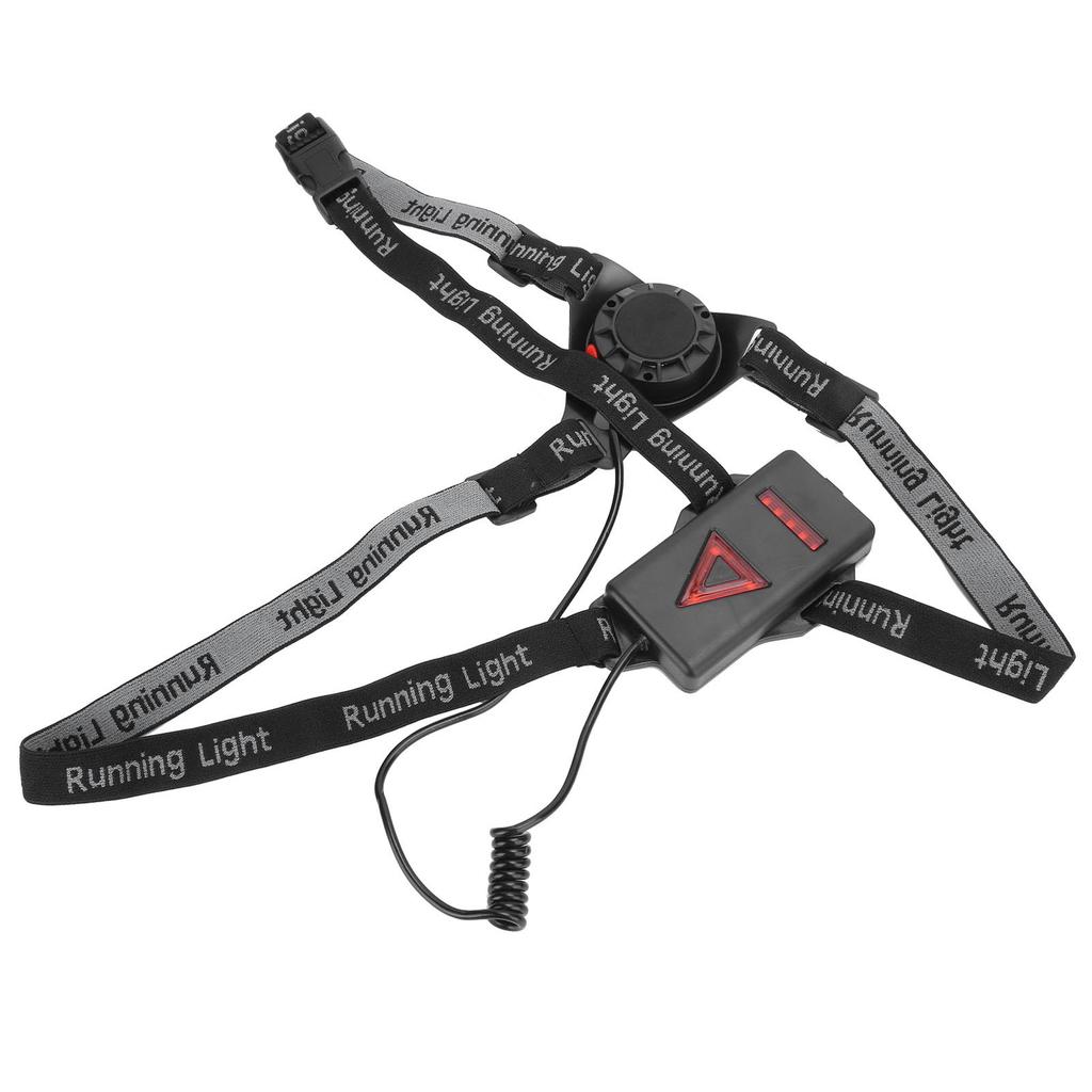 LED Night Running Light Waterproof Chest Lamp Safety Warning Light for Outdoor Sport Exercise