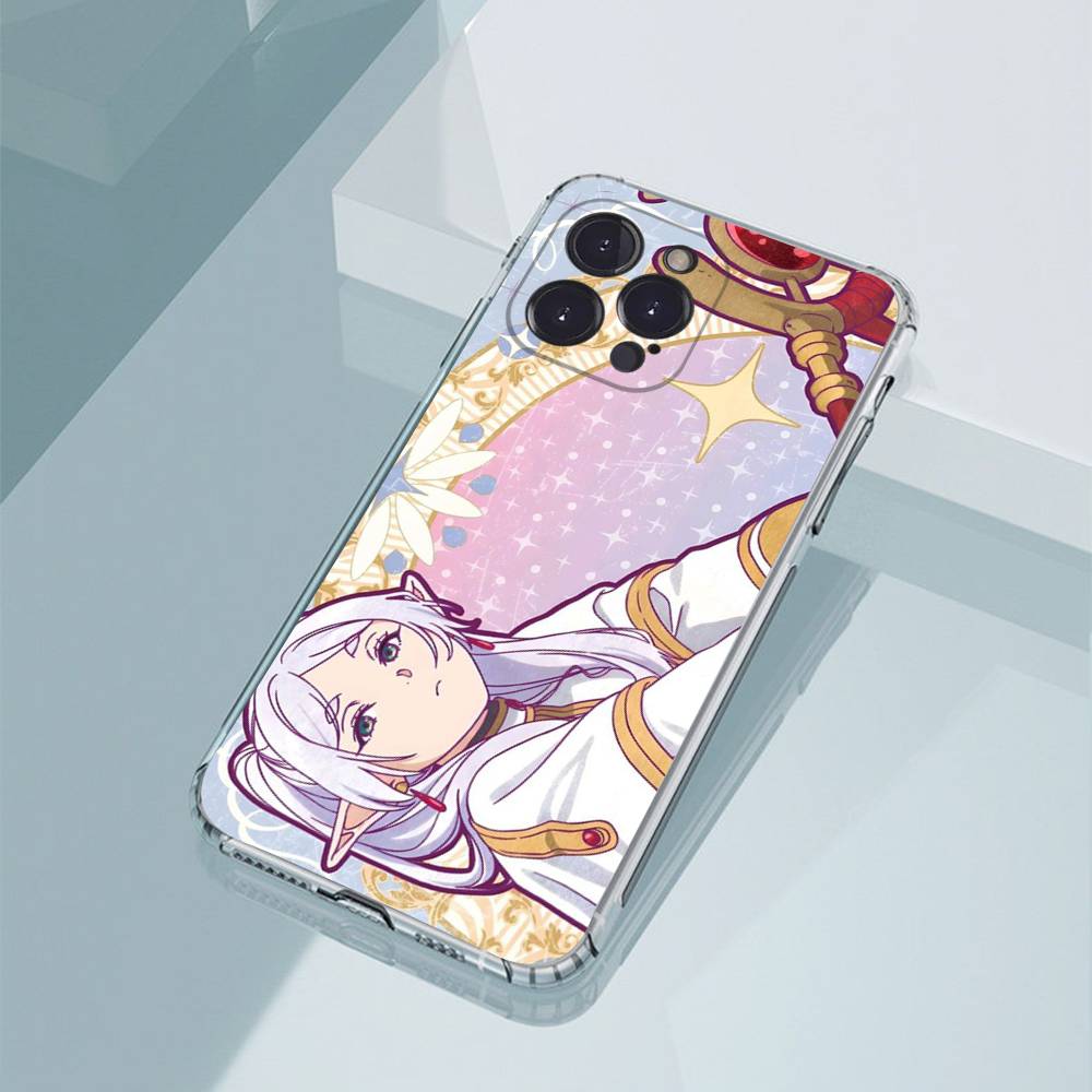 

S-Sousou No F-Frieren Phone Case For iPhone12,16,11,14,13,17,15 Plus,Pro,Max,Plus,Transparent Cover iPhone16