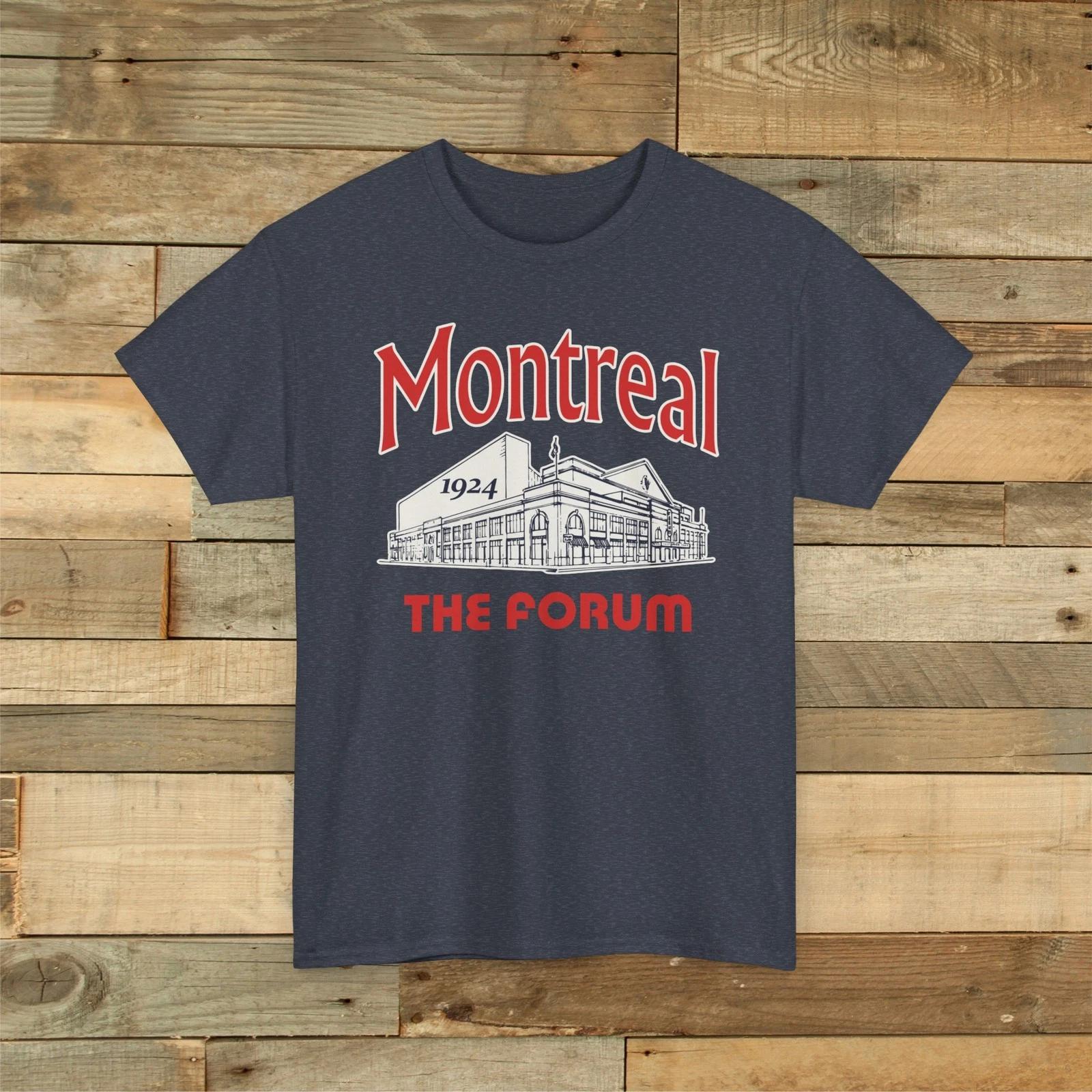 Форум Монреаля 1924 Винтажная Хоккейная Арена Футболка - Монреаль Канадиенс M