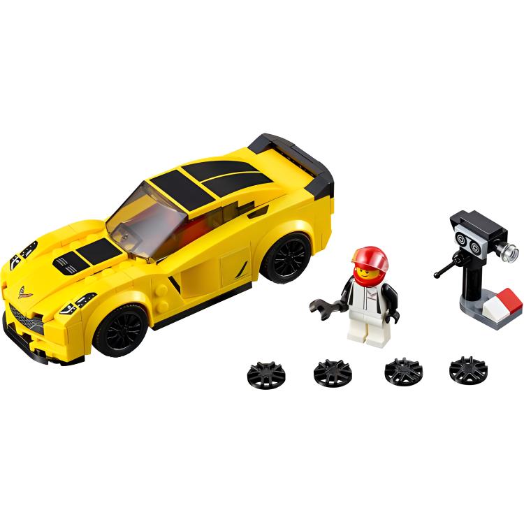 LEGO Chevrolet Corvette Z06 Plastic Building Blocks 0 300pcs 75870