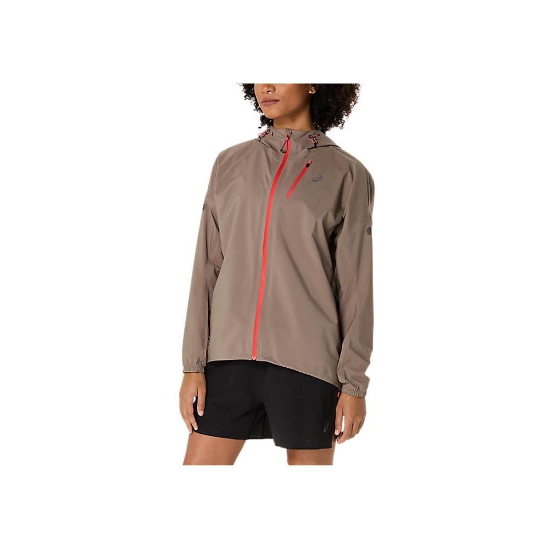 

Asics Fujitrail прочная удобная простая куртка с капюшоном женские куртки серые 2012D202-020 L