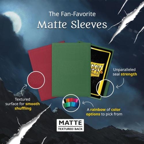 Dragon Shield Standard Sleeve: Matte Amethyst (100ct)