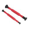2pcs Double Ended Manual Valve Lapping Tool Plastic Red Ergonomic Handle for Engine Maintenance