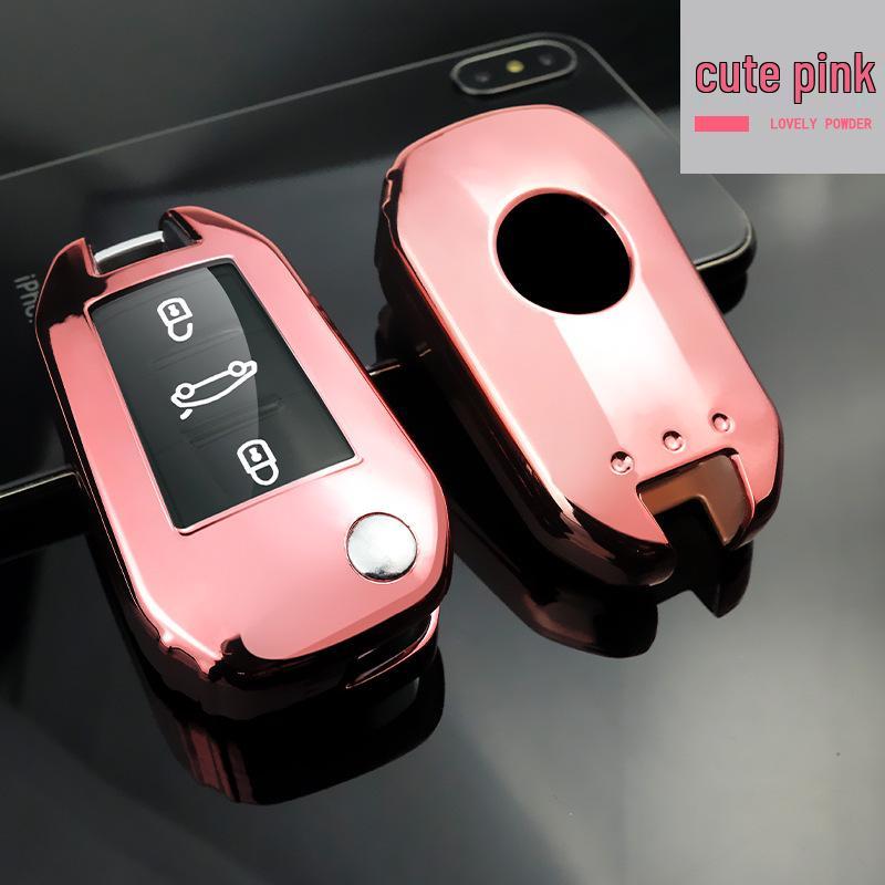 Peugeot/Citroen TPU Ochranný obal na klíč od auta