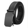 Men'S Belt Trendy Men'S Genuine Young People Automatic Buckle Cowhide Belt Business Leisure Leather Belt