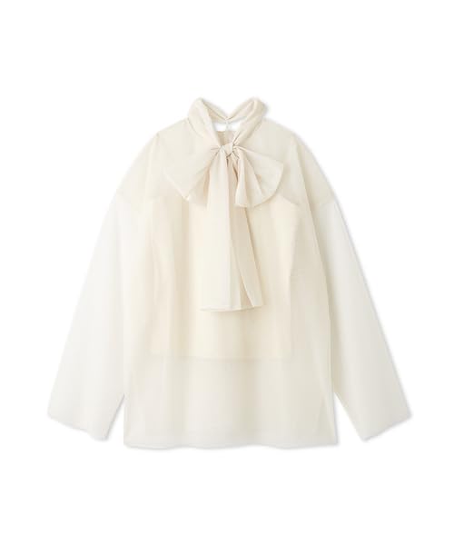 

Emi Tulle Ribbon Layered Pullover 13WFT251083BEGF