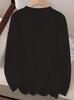 Bow Heart Love Leopard Print  Long Sleeve Shirt Funny T Shirt Women's  Print T-Shirt Crew Neck Top Tee Tshirt Casual