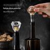 Taozhi Geometric Gold Foil Diamond Wine Stopper
