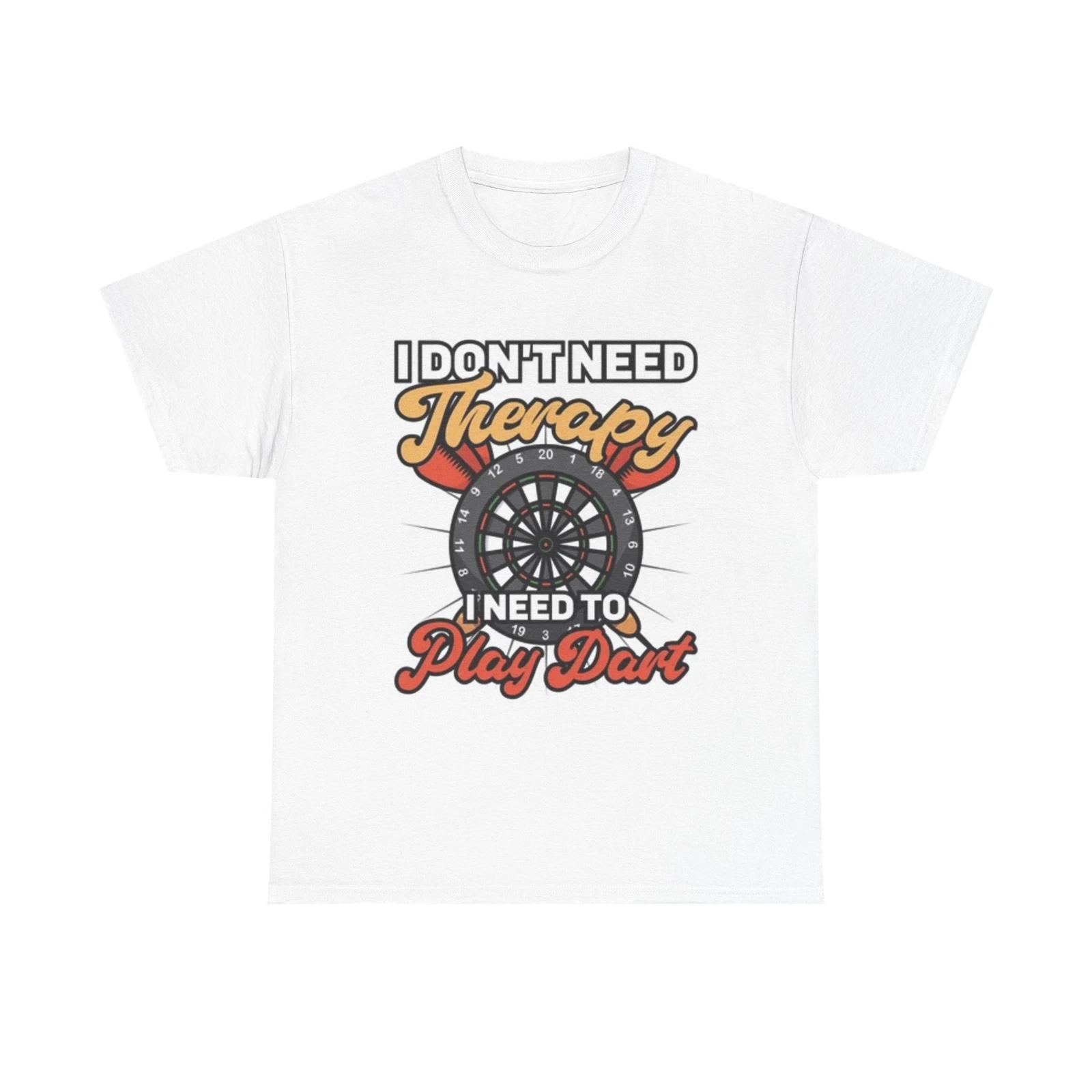 Men s and Women s T-shirts Playing Darts Graphic M