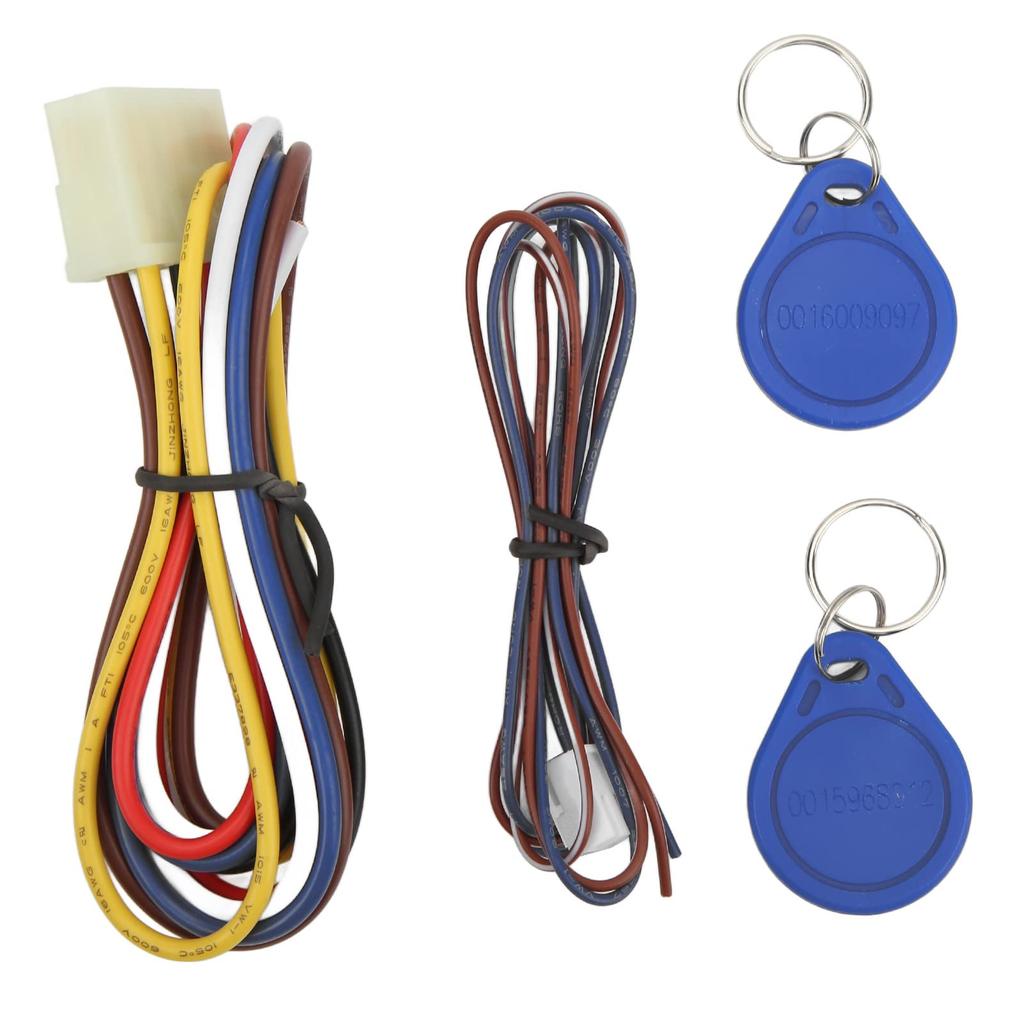 Rengu Push Start Ignition Kit, Car Push Start System, One Button Start Stop for Car