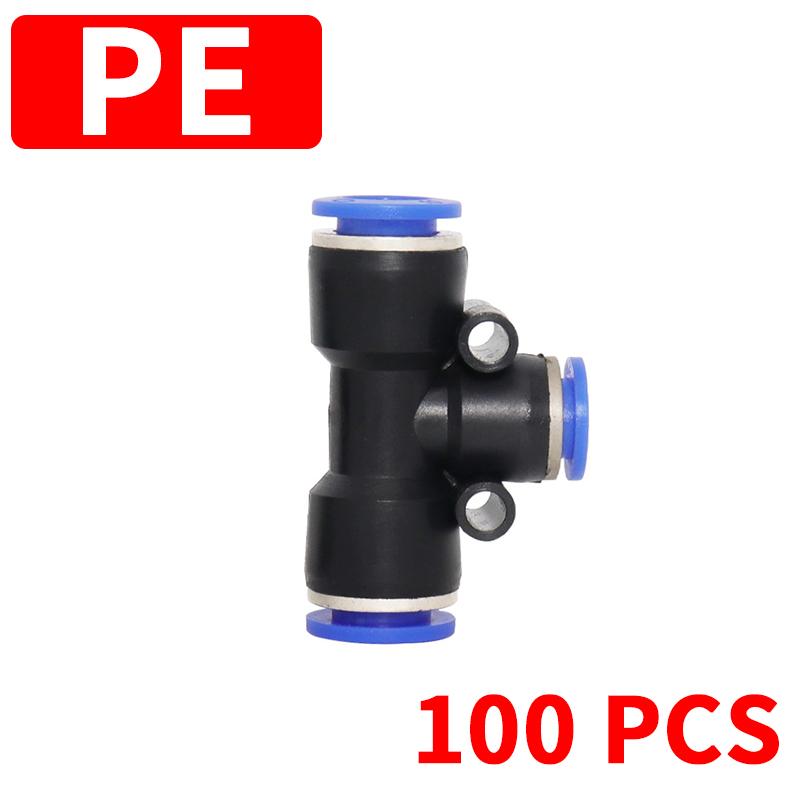 Pneumatic Fittings Pipe Connectors Quick Release Connector PU PY PK PE PV SA Air Tube 4mm 6mm 8mm 10mm Push In Hose Couping