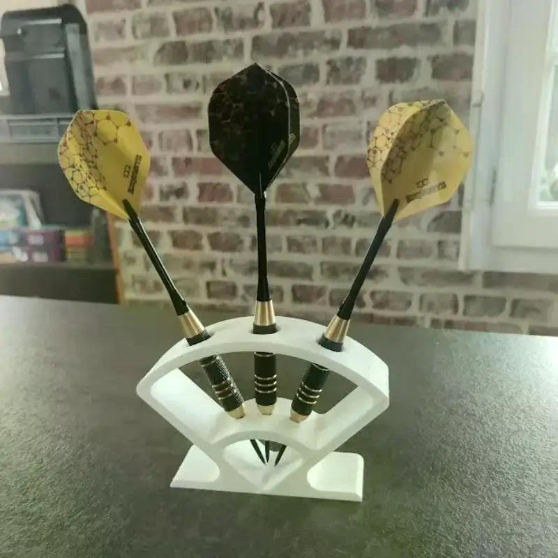 1/2Pcs Darts Holder Display Stand Tabletop Dart Organizer Vertical Storage Rack For Office Home Desktop Decoration