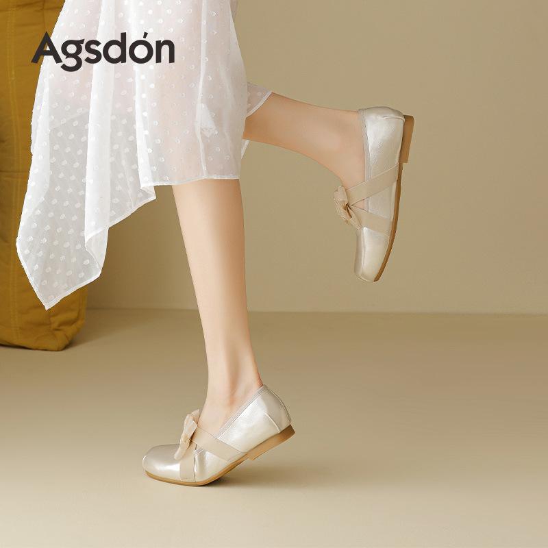 Augustine Ballet Single Shoes Women's 2025 New Summer Wear Flat Sandals Mary Jane Beautiful Skirt