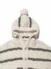 Gelato Pique BABY Baby Moco Ran Border Poncho PBNT245415 PNK 80