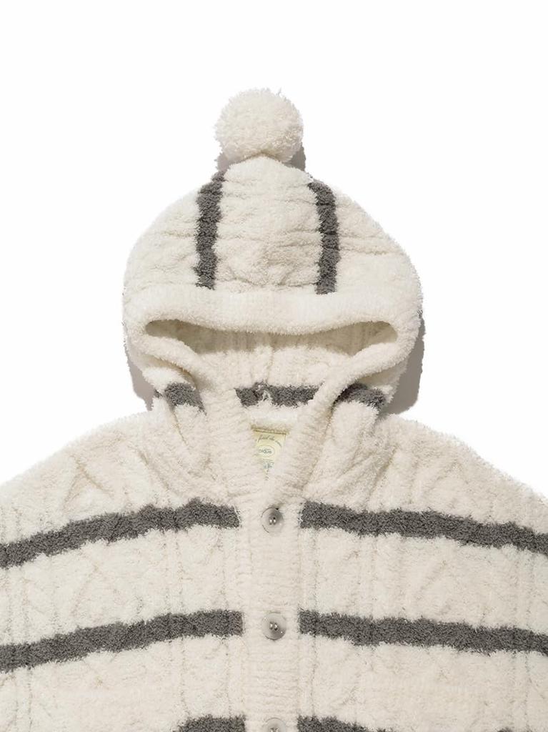 Gelato Pique BABY Baby Moco Ran Border Poncho PBNT245415 PNK 80