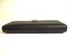 Authentic BVLGARI Black Leather Logo Clip Flap Long Wallet #a223  Refurbished