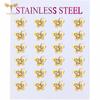 12 Pairs Insect Butterfly Earrings Casual Fashion Zircon For Women Girls Stainless Steel Stud Earrings Set Cheap Resale Gifts