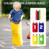 4 Pcs Kindergarten Indoor Parent-child Jump Bag Colorful Kids Jumping Bag Sack Racing Bag Outdoor School Party Games Race Bags